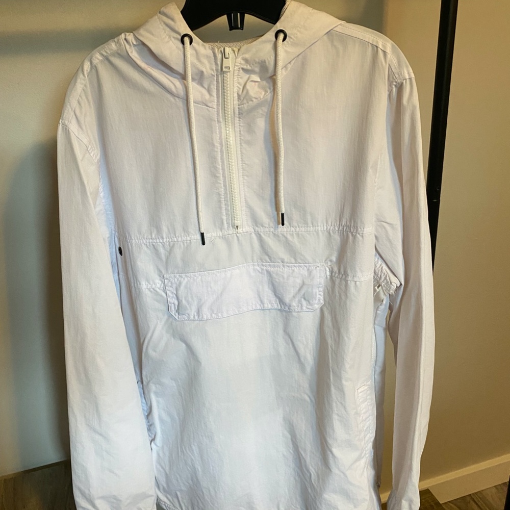 All White Windbreaker Footlocker